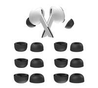 MMOBIEL Tapones de Repuesto para Samsung Galaxy Buds 3 Pro 3 Pares (S/M/L) Puntas de Silicona - Antideslizantes, Aislantes de Ruido, Ajuste Seguro - Compatibles con Caja de Carga - Gris Oscuro