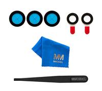 MMOBIEL Vidrio para Lente Cámara Trasera Compatible con Samsung Galaxy A13 4G - Cristal de la Objetivo Posterior Reemplazo - Incl. Pinzas y Limpiador