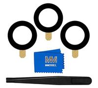 MMOBIEL Vidrio para Lente Cámara Trasera Compatible con Samsung Galaxy S22 5G / S22+ 5G - 6.1 Inch - 2022 - Cristal de la Objetivo Posterior Reemplazo Incl. Pinzas y Limpiador