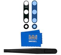 MMOBIEL Vidrio para Lente Cámara Trasera Compatible con Xiaomi Mi 10 5G 2020 - Cristal de la Objetivo Posterior Reemplazo Incl. Pinzas y Limpiador