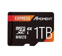 MMOMENT Tarjeta micro SD Express de 1 TB para Nintendo Switch 2, tarjeta micro SD, EX600, PCIe gen3x1, hasta 880 MB/s de lectura y 650 MB/s de velocidad de escritura, tarjeta de memoria para juegos