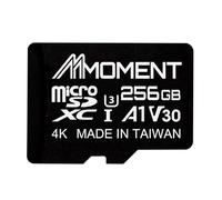 MMOMENT Tarjeta Micro SDXC de 256 GB, MM13 Jolly, A1, UHS-I, U3, V30, Compatible con Clase 10, Velocidad de Lectura de hasta 100 MB/s, Velocidad de Escritura de hasta 70 MB/s, Adaptador SD Incluido