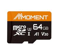 MMOMENT Tarjeta micro SDXC para Nintendo-Switch, compatible con A1, UHS-I, U3, V30, Clase 10, velocidad de lectura de hasta 95 MB/s, velocidad de escritura de hasta 35 MB/s, adaptador SD incluido (64