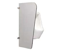 MMOU Separador De Urinarios, Separador Impermeable para Hombres, Accesorios De Urinarios Montados En La Pared con Código De Esquina De Acero Inoxidable