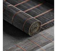 MmQgQstore Caminos de Mesa Natural Bamboo Eco-Friendly Table Runner, Japanese Style Washable Placemat For Tea House Dining Table Mat,Tea Ceremony Accessories(Size:25×80cm)