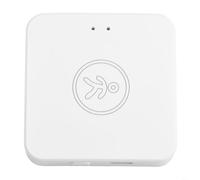 MmWave - Sensor de detección de presencia humana para Tuya para integración inteligente de ecosistemas y concentradores, compatible con monitoreo de luz ambiental y conexión de dispositivos (WiFi)