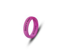 MMXX Anillos de silicona personalizados de 8 mm/6 mm para él, anillos de boda de silicona grabados personalizados, varios estilos de anillos de goma para exteriores, gimnasio, regalo