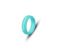 MMXX Anillos de silicona personalizados de 8 mm/6 mm para él, anillos de boda de silicona grabados personalizados, varios estilos de anillos de goma para exteriores, gimnasio, regalo