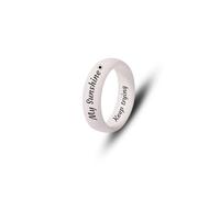 MMXX Anillos de silicona personalizados de 8 mm/6 mm para él, anillos de boda de silicona grabados personalizados, varios estilos de anillos de goma para exteriores, gimnasio, regalo