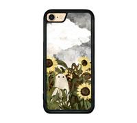MMYAJT Hay un fantasma en el campo de girasoles para iPhone 7/8/SE
