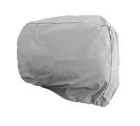 MMYUAK Funda Motor Fueraborda Funda for Motor fueraborda de Barco con protección Solar y Ultravioleta Funda Resistente for Motor fueraborda Funda portátil for Motor de Barco(Silver 10HP)