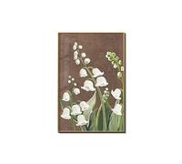 MMZBYAN Plantas verdes, decoración de salón, estilo madera, flores, estilo wabi sabi, pequeño y fresco, pintura colgante, 40 x 60 cm