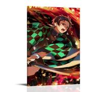 MNABSO Anime Demon Slayer Kamado Tanjirou Póster Arte Póster Pintura Decorativa Lienzo Arte de Pared Salón Póster Dormitorio Pintura 20 x 30 Pulgadas (50 x 75 cm)