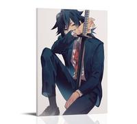 MNABSO Anime Demon Slayer Tomioka Giyuu Arte de Pared Impresión de Imagen Moderna Decoración de Habitación Familiar 08 x 12 Pulgadas (20 x 30 cm)