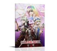 MNABSO Goblin Slayer Anime Role Arte Colectivo Arte Mural Impresión de Imagen Moderna Decoración para Habitación Familiar 24 x 36 Pulgadas (60 x 90 cm)