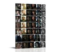 MNABSO The Walking Dead TV Series Character Posters at Various Stages Arte de Pared Impresión de Imagen Moderna Decoración para Habitación Familiar, 40 x 60 cm
