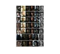 MNABSO The Walking Dead TV Series Character Posters at Various Stages Poster Pintura Decorativa Lienzo Arte de Pared Salón Póster Dormitorio Pintura 24 x 36 Pulgadas (60 x 90 cm)