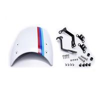 MNBHD Motorradabdeckung und Leisten Parabrisas Parabrisas Moto en Forma for BMW R Nueve T NINET 2014-2019 Faro carenado R9T R NINET Partes de Motos Motorrad-Zubehör (Color : White)