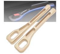 MNBHJGR 2 PCS Auto Seat Gap Filler Set, para Cupra Formentor 2020 2021 2022 2023 2024 Auto Seat Gap Filler, Accessoires Pad voor Auto Seat,D Beige