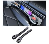 MNBHJGR 2 PCS Auto Seat Gap Filler Set, para Kia Niro 2017-2024 Auto Seat Gap Filler, Accessoires Pad voor Auto Seat,A Black