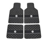 MNBHJGR Alfombrillas de Coche para MG3 Full Hybrid 2024, Juego Completo Impermeable Antideslizante Resistente Polvo Protección Moqueta Esterillas,Black Beige