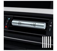 MNBHJGR Ambientador de Coche, para Peugeot 5008/Peugeot 301/Peugeot 2008/Peugeot 508/Peugeot 408 Purificador de Aire Fragancia sólida y portátil Larga duración Decorativos Accesorios,B Silver