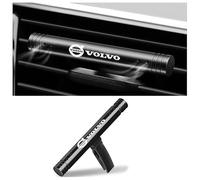 MNBHJGR Ambientador de Coche, para Volvo V60 2018-2022 2023 2024 2025 Purificador de Aire Fragancia sólida y portátil Larga duración Decorativos Accesorios,A Black