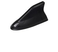 MNBHJGR Antena Aleta Tiburon, para Dacia Sandero 3/Stepway 3/Dacia Jogger 2021-2024 2025 Coche Techo Superior Am/FM Radio Antena Aleta de tiburón Antena Universal de señal,A Black