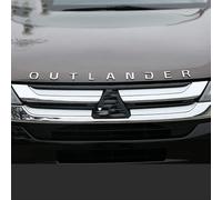 MNBHJGR Coche Emblema para Mitsubishi Outlander, Insignia Logotipo Capó Delantero O Puerta del Maletero Pegatinas Logo Accesorios para Carrocería