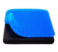 MNBHJGR Cojín para Asiento de Coche, para Ford Transit Custom 2017 2018 2019 2020 2021 2022 2023 2024 Cojín de Gel para Asiento, cojín de Asiento del Conductor, Diseño de Panal de Abeja