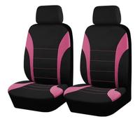 MNBHJGR Funda de Asiento de Coche, para Opel Corsa C 2000 2001 2002 2003 2004 2005 2006 Funda de Asiento para Delantero, Asientos Accesorios de Asiento de Coche,D Pink