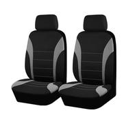 MNBHJGR Funda de Asiento de Coche, para Seat Leon Mk2 Leon Mk3 Leon 1 Leon 2 Leon 3 Leon 5F Leon FR Funda de Asiento para Delantero, Asientos Accesorios de Asiento de Coche,B Grey
