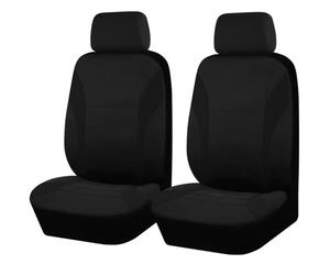 MNBHJGR Funda de Asiento de Coche, para Seat Leon Mk2 Leon Mk3 Leon 1 Leon 2 Leon 3 Leon 5F Leon FR Funda de Asiento para Delantero, Asientos Accesorios de Asiento de Coche,A Black
