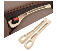 MNBHJGR Juego de 2 Rellenos para Asiento de Coche, para BMW 5 Series E60/61 F07 F10 F11 2004-2017 Caja de Almacenamiento para Espacio de Asiento de Coche,D Beige