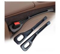MNBHJGR Juego de 2 Rellenos para Asiento de Coche, para BMW 5 Series E60/61 F07 F10 F11 2004-2017 Caja de Almacenamiento para Espacio de Asiento de Coche,A Black