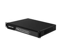 MNBOXCONET 1U Firewall 19 Inch Router Appliance C236 Core i5 9400, 8 x 2.5 Gigabit Ethernet OPNsense, 16GB RAM 256GB SSD, Redundancy Power Supply USB 3.0, Console, Network Hardware Server