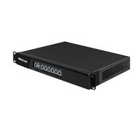 MNBOXCONET 1U Firewall Appliance N5105 U5 Rackmount 19 Inch, 6 Gigabit LAN, Console OPNsense, VPN, Network Hardware Router, DDR4 8GB RAM 256GB SSD, AES-NI