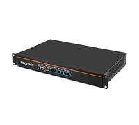 MNBOXCONET 1U Firewall Appliance Rackmount Core i5 4300M, 8 i226-V 2.5GbE Port, DDR3L 16GB RAM 512GB SSD, 19" Z87 Network Firewall Hardware Server PC, VPN, OPNSense, AES-NI, Mini-PCIE