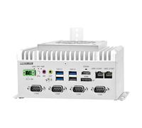 MNBOXCONET Industrie Mini PC Core i7 1255U, Micro Embebido PC Servidor 32GB RAM 1TB SSD, 2 x i210AT GbE LAN, 4 x RS232/485 COM Rugged Design for Auto Power On, DC 9-36V Power Input