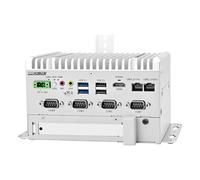 MNBOXCONET Industrie Mini PC Sin Ventilador J6412, Micro Embebido Ordenador Servidor DDR4 Barebone, 2 x GbE LAN, 4 x RS232/485 COM Rugged Design for Auto Power On, DC 9-36V Power Input, PCIEx1 Slot