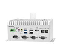 MNBOXCONET Industrie Mini PC Sin Ventilador J6412,Micro Embebido PC DDR4 Barebone Ordenador Servidor, 2 x GbE LAN, 4 x RS232/485 COM Rugged Design for Auto Power On, DC 9-36V Power Input