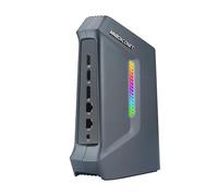 MNBOXCONET Mini PC AI Core Ultra 5 125H(14T/18C), Win 11 Pro Micro Gaming PC 8GB RAM 256GB NVMe SSD, Small Office Computer 40Gbps USB C, Wifi6/BT5.2, Triple Display, 2 x 2.5Gbe LAN