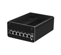 MNBOXCONET Mini PC Core i3 1215U Firewall (up to 4.4GHz), DDR5 8GB RAM 128GB NVME SSD Micro Appliance Hardware Computer 6 x 2.5GbE I226-V LAN, OPNsense, USB C, TF, AES-NI, Triple Display