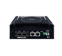 MNBOXCONET Mini PC N305 Firewall 2x10GbE SFP+, Micro Appliance Fan Ordenador Oficina, Barebone NO RAM NO SSD, 2xi226V 2.5GbE LAN, Type-C, TF, HD, Support Windows OPNsense, SPK/Mic