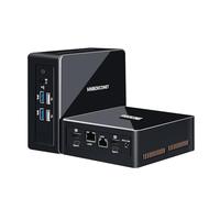 MNBOXCONET Mini PC Ordinateur de Bureau 13th Gen U300(up to 4.4GHz), Small Computer Windows 11 Pro Office, DDR5 16GB RAM 256GB NVMe SSD,UHD Graphics, Dual i226V 2.5GbE LAN, WiFi6/BT5.2, Type-C