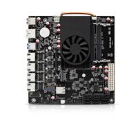 MNBOXCONET NAS Motherboard N6005 Processor Low Power, DDR4 32GB RAM 1TB SSD, Firewall Mini-ITX NAS Board, 4 x i226V 2.5GbE LAN, Dual M.2 2280 NVMe Slot, 6 x SATA3.0 Slot