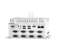 MNBOXCONET Sin Ventilador Industrie Mini PC J6412, Micro Embebido PC Ordenador Servidor 16GB RAM 512GB SSD, 2 x GbE LAN, 8 x RS232/485 COM Rugged Design for Auto Power On, DC 9-36V Power Input