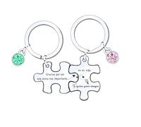 MNBVBV Llaveros Pareja - Personalizados, Coche, San Valentín (5)