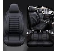MNBVGHH Coche Cuero Fundas Asientos, para Toyota Yaris Hybrid 2015 2016 2017 2018 2019 5 Asientos Juego Completo de Fundas para Asientos Protectora Delanteros y Traseros Impermeables,A