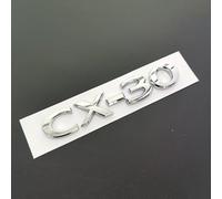 MNBVGHH Coche Insignia Pegatina, para Mazda CX-30 3D Logo Car Styling, Emblema para Lateral Coche,Coche Carrocería Tuning Accesorios,B